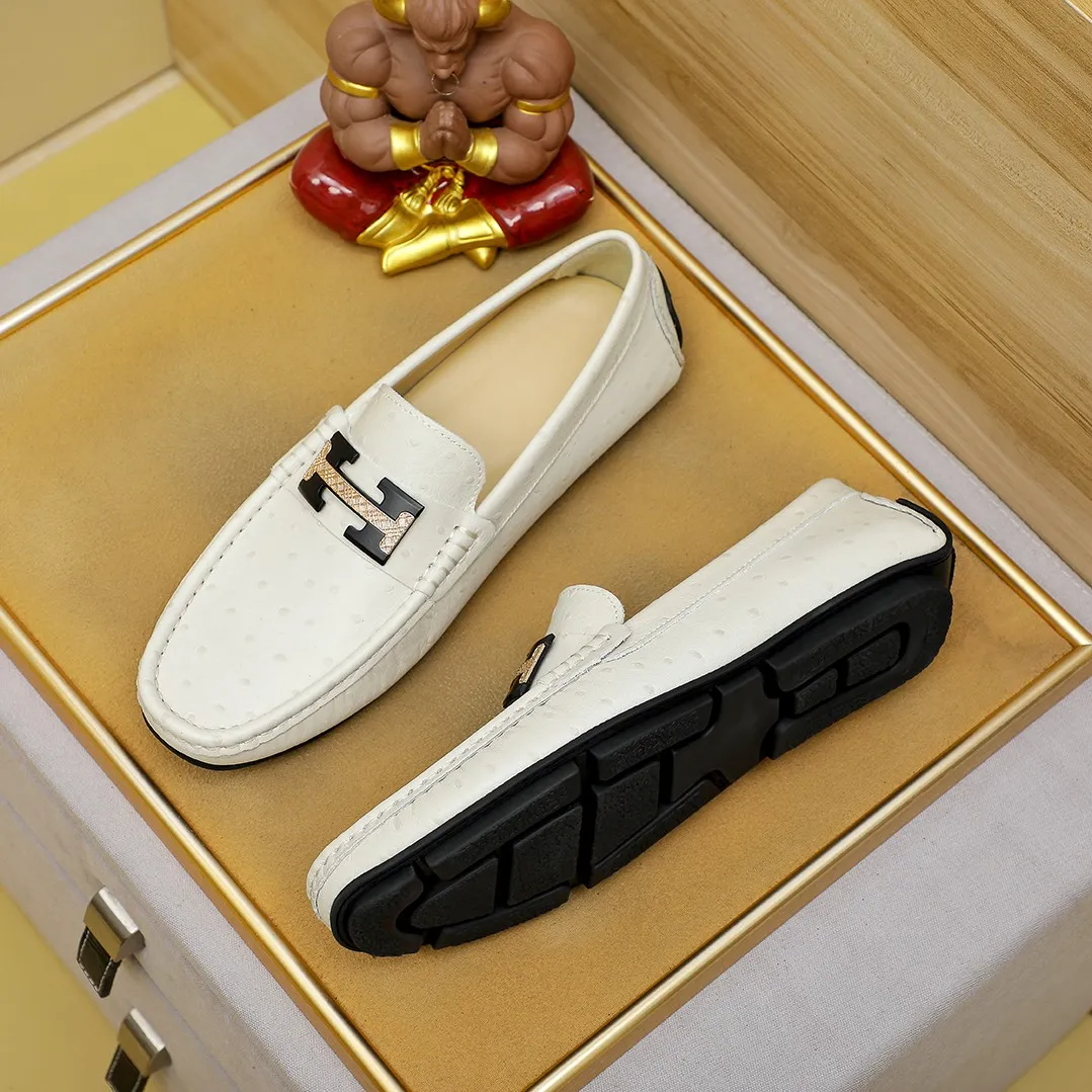 Men's shoes 💰360 🕷🕷【HERMES】The same style as Hermès counters🇨🇳Classic slip-on shoes 1:1 mold opening💯Original quality🍓Using imported first-layer cowhide🍅Pigskin lining🌶🌶Super high-end men's leather shoes🇨🇳Solid and stable Very special🍇color, optional! Code number 38-45……
